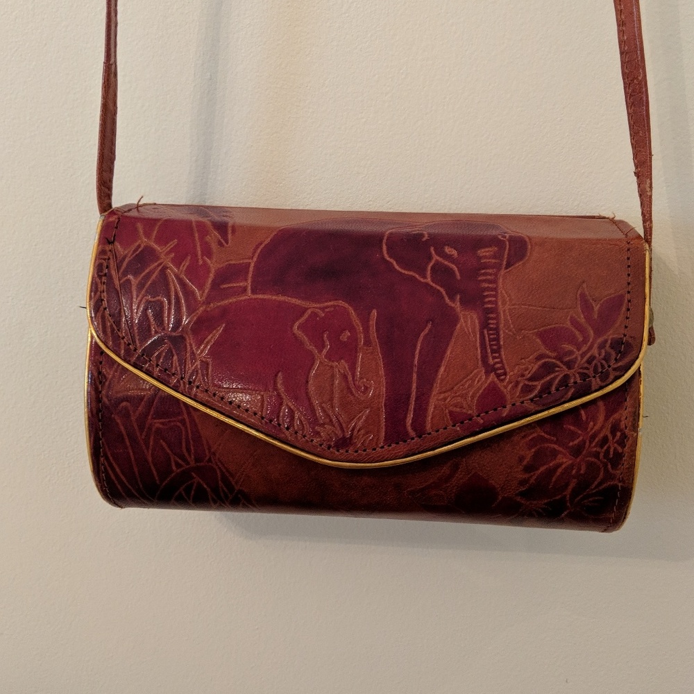 Vintage leather purse